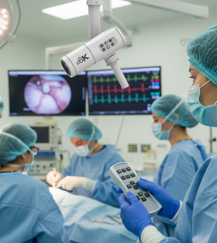 双控操作 & 一键优化，术中操控极简流畅